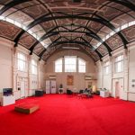 The meditation hall in the Beaufoy Institute