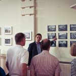 Lay Buddhist teacher explains the historical photos of the Beaufoy