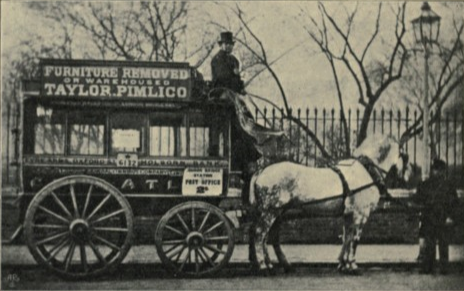 Transport in London in the early 1900s